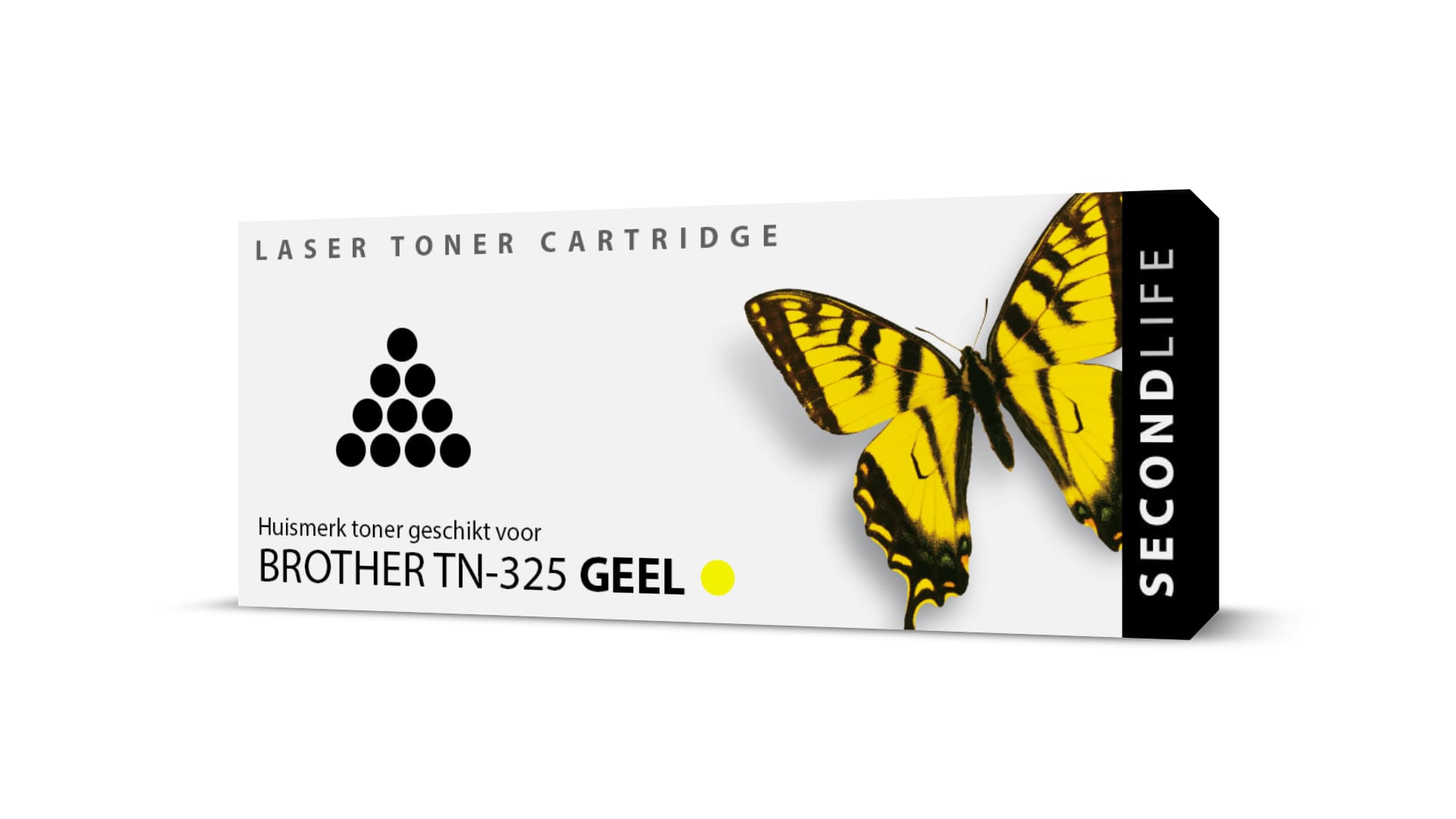 SecondLife Brother TN-325 toner geel