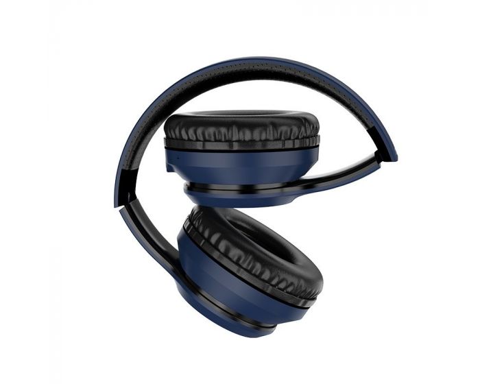 Hoco Bluetooth Koptelefoon Over Ear - Blauw