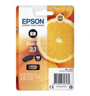 Epson 33 (T 3341) Photo zwart (origineel)