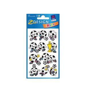 Papieretiket Z-Design Kids Pakje A 3 Vel Voetbal