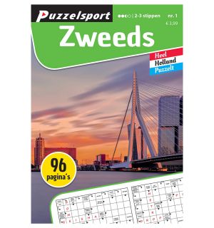 Puzzelsport Puzzelboek 96 pagina's Zweeds 2-3 Stippen