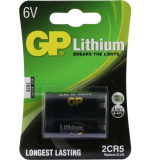 GP Photo Lithium 2CR5 (DL245), blister 1