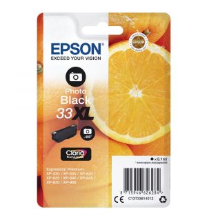 Epson 33 XL (T 3361) Photo zwart (origineel)
