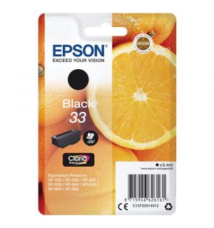 Epson 33 (T 3331) zwart (origineel)