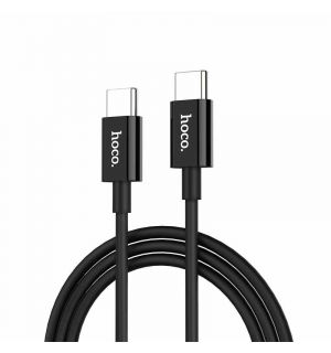 Hoco X23B Charge&Synch USB-C naar USB-C Kabel Zwart 1 meter