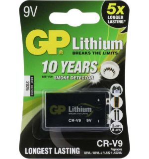 GP Lithium 9V batterij