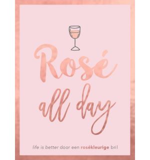Cadeauboeken - Rosé all day - cadeauboek