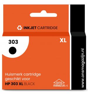 Huismerk HP 303 XL Zwart