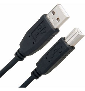 USB 2.0 Kabel A Male - B Male (Printer kabel - 5 meter)