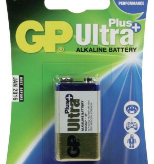 GP Ultra Plus Alkaline 9v E-blok
