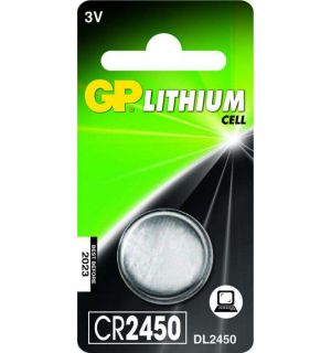 GP Lithium knoopcel CR2450, blister 1