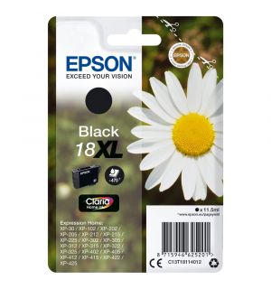 Epson 18 XL zwart ( T1811 ) (origineel)