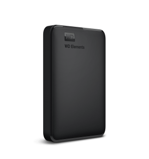 Western Digital Elements Portable 2.5 Inch externe HDD 1TB, Zwart