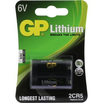 GP Photo Lithium 2CR5 (DL245) Batterij (1-pack)