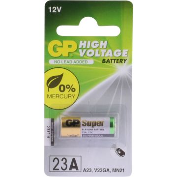 GP 23A (MS21 / MN21) Rondcel Batterij (1-pack) - Hoogspanning Alkaline