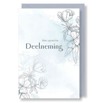 6 Wenskaarten met envelop - Deelneming