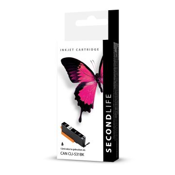 SecondLife - Canon CLI 531 XL Black