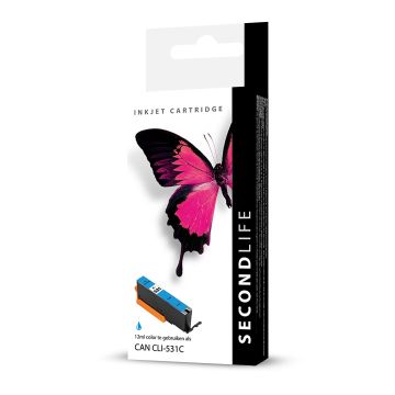 SecondLife - Canon CLI 531 XL Cyan