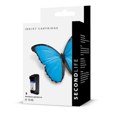 SecondLife - HP 15 XL Black