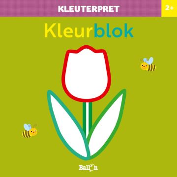 Kleuterpret Kleurblok Bloem 2+