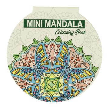 Mini Mandala Kleurboek - Rond - Groen