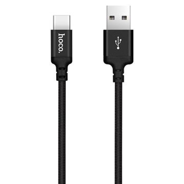 Hoco USB-C Kabel Zwart (2 meter)