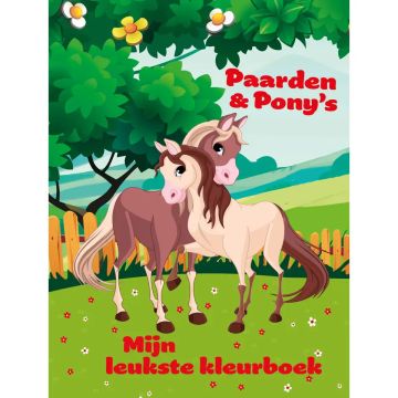 Mijn kleurboek Paarden & Pony's