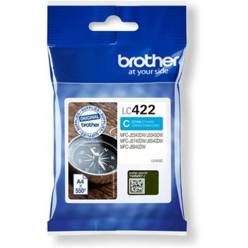 Original Brother LC 422 Cyan