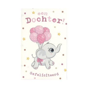 10 Wenskaarten met envelop - Dochter