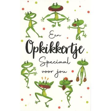10 Wenskaarten met envelop - Beterschap Opkikkertje