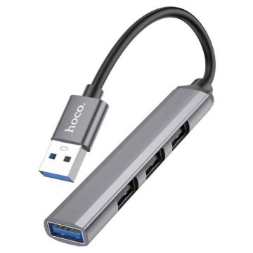 Hoco HB26 4-in-1 USB Hub – USB naar USB 3.0 + 3× USB 2.0