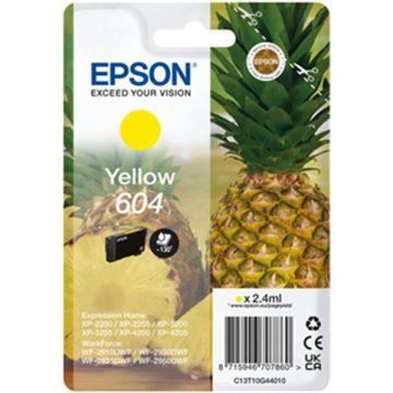 Original Epson 604 Yellow