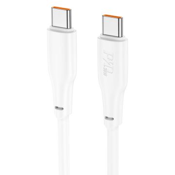 Hoco 60W Snellaad Kabel USB-C naar USB-C - 2 Meter