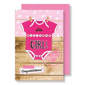 6 Wenskaarten met envelop - Dochter