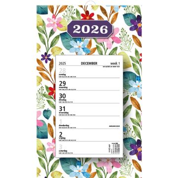 Week scheurkalender 2026 - Zondag