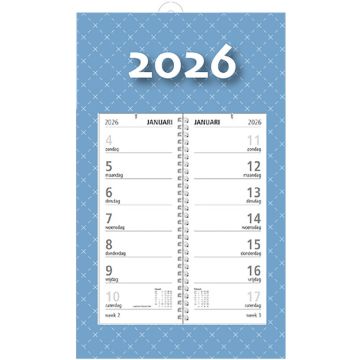 Omlegweekkalender 2026 - Zondag