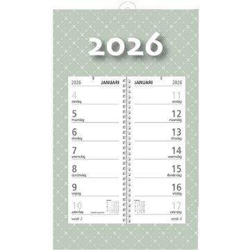 Omlegweekkalender 2026 - Zondag