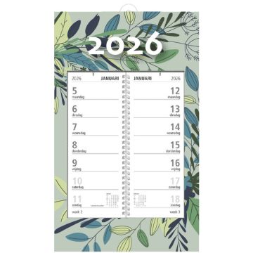 Omlegweekkalender 2026 - Maandag