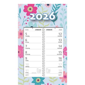 Omlegweekkalender 2026 - Maandag