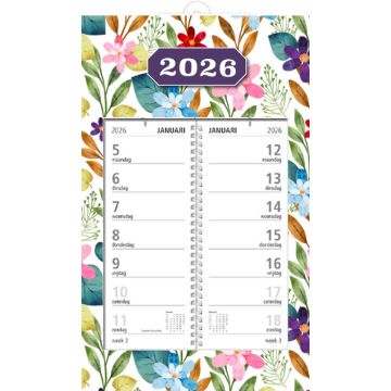 Omlegweekkalender 2026 - Maandag