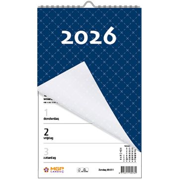 Weekblok met Wire-O-binding 2026 - Zondag