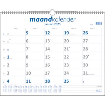 Maandkalender 2025