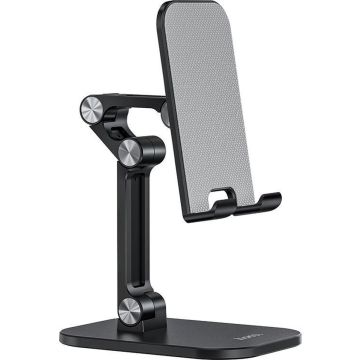 Hoco Kunststof Opvouwbare Desktop Stand - Zwart