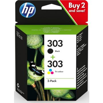 Original HP 303 Multipack Black + Color