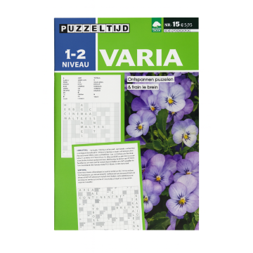 Puzzeltijd Puzzelboek 96 pagina's - Varia 1-2*