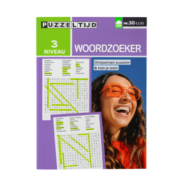 Puzzeltijd Puzzelboek 96 pagina's - Woordzoeker 3*