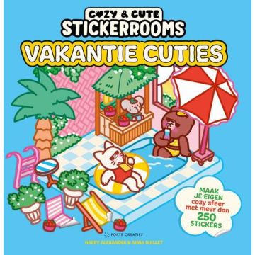 Cozy & cute stickerrooms - Vakantie Cuties