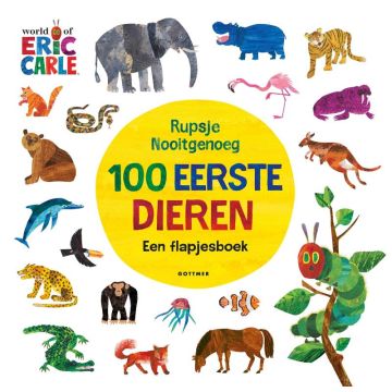 100 Eerste dieren Flapjesboek - Eric Carle
