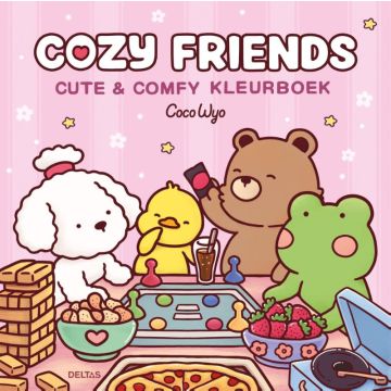 Cozy Friends - Cute & Comfy kleurboek - Coco Wyo