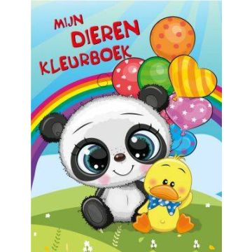 Mijn Kleurboek Dieren - glitter